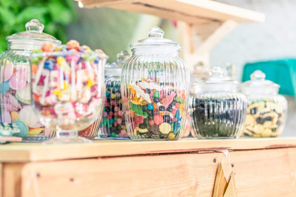 Bar à bonbons - mariage Aix en provence
