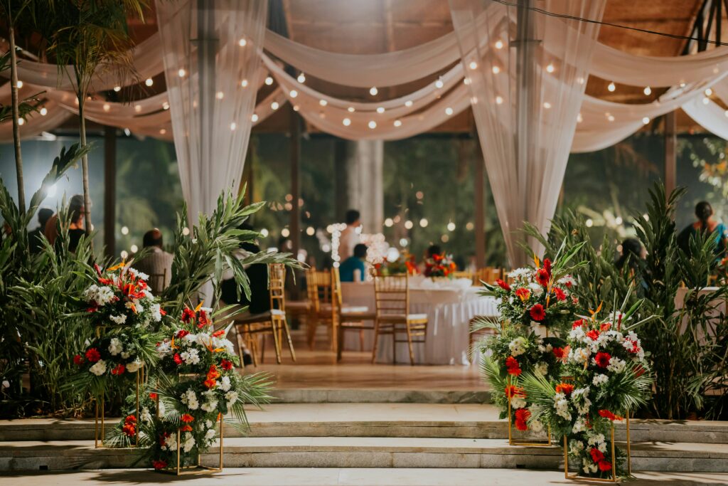 mariage sous la pluie - plan B mariage couvert - mariage en intérieur